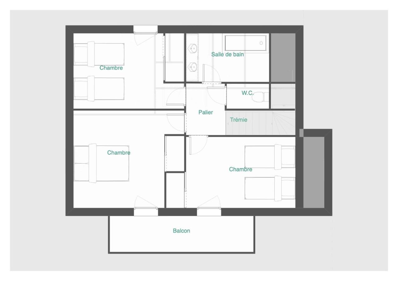 Chalet Myrtille Жерарме Екстер'єр фото